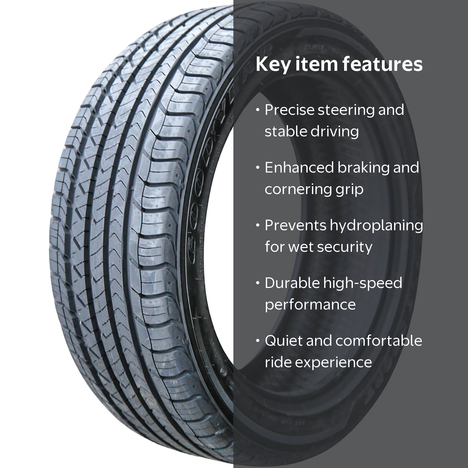 Goodyear, Performance Summer Tire, 205/60R16 92V, Grip & Wet