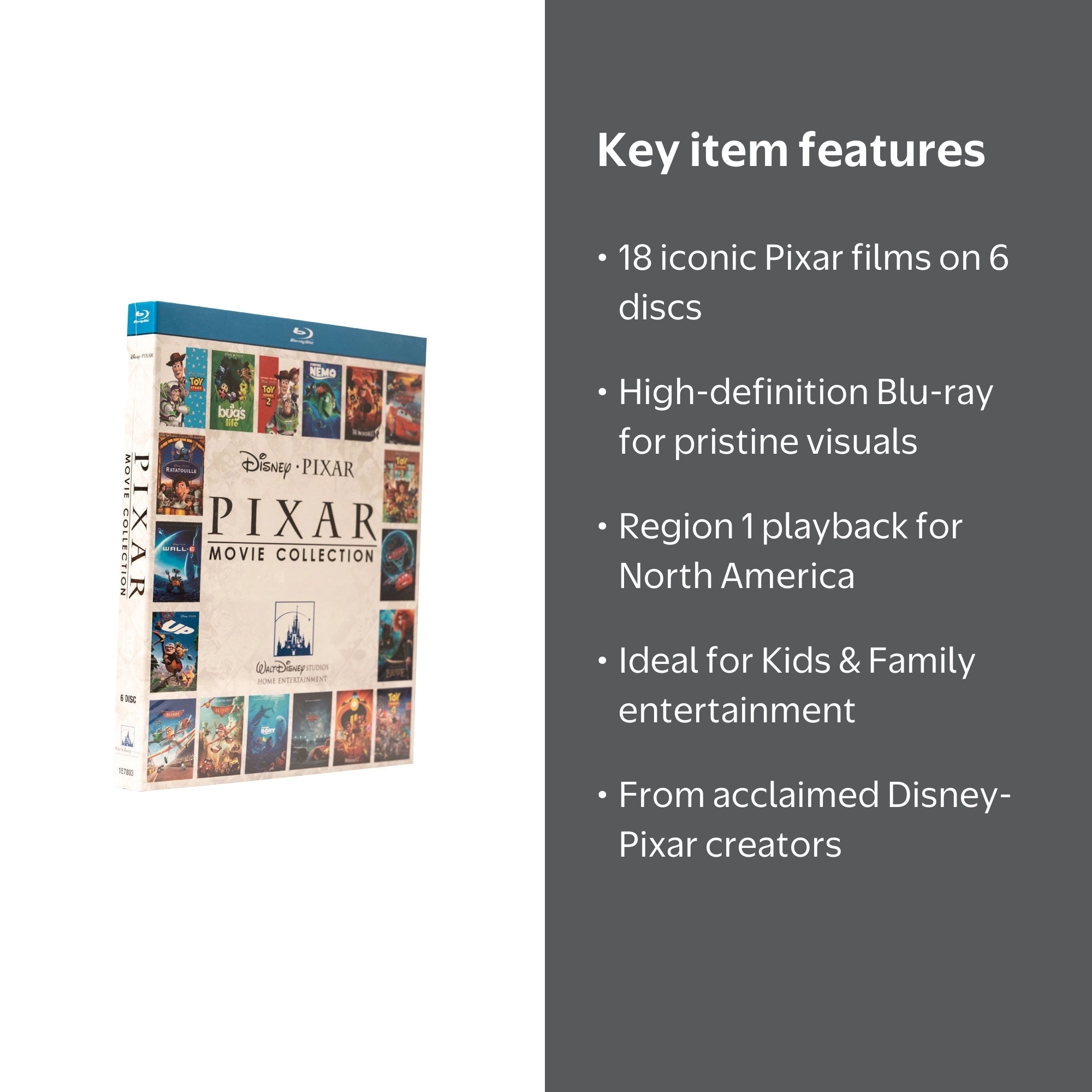 Disney - Pixar Movie Collection (Blu-ray) - Walmart.com