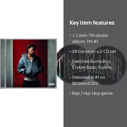 J. Cole - The Fall-Off - CD - Walmart.com