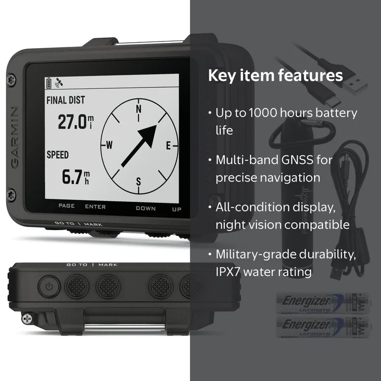 Wearable4u Garmin Foretrex 801 Wrist-Mounted GPS Navigator, AAA