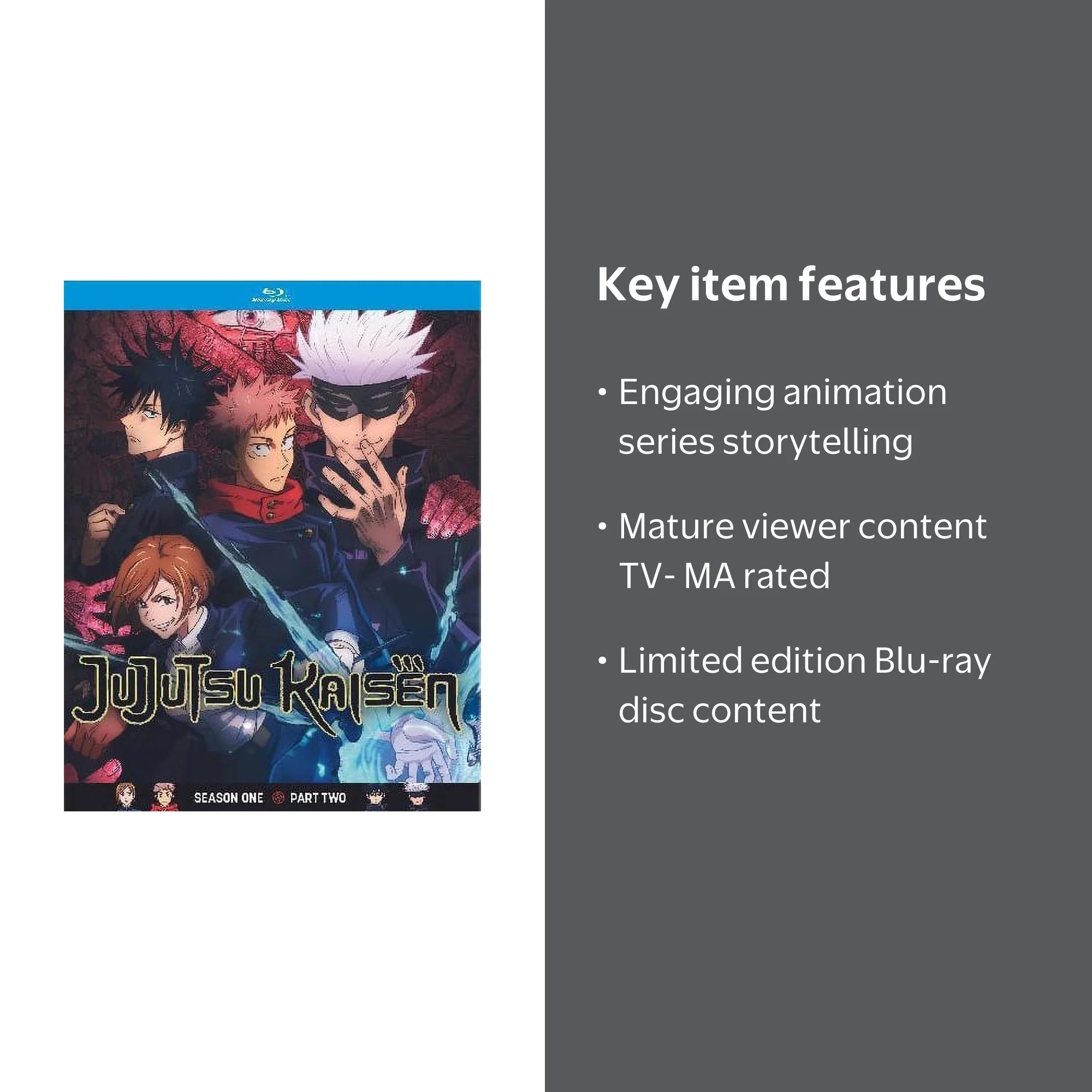 Jujutsu Kaisen: Season 1 Part 2 (Limited Edition) (Blu-ray