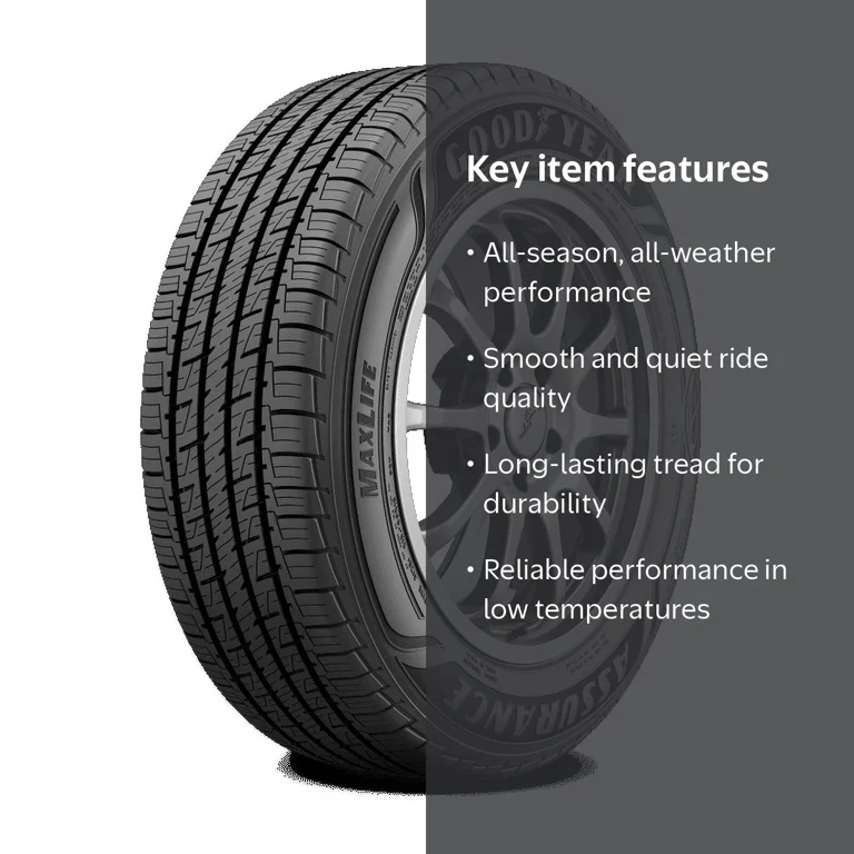 Goodyear, Passenger Tire, All Season, 235/55R20, Black - Walmart.com
