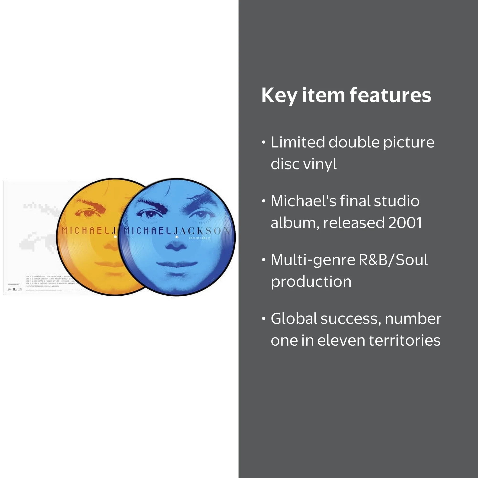Michael Jackson - Invincible - Music & Performance - Vinyl