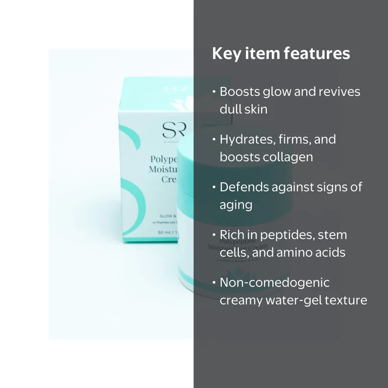 Sienna Rose Polypeptide Moisturising Cream Collagen-Boosting