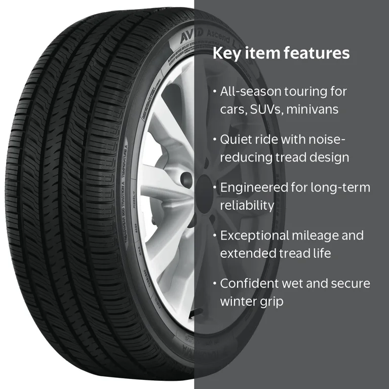Yokohama Avid Ascend LX All Season 205/65R16 95H Passenger Tire