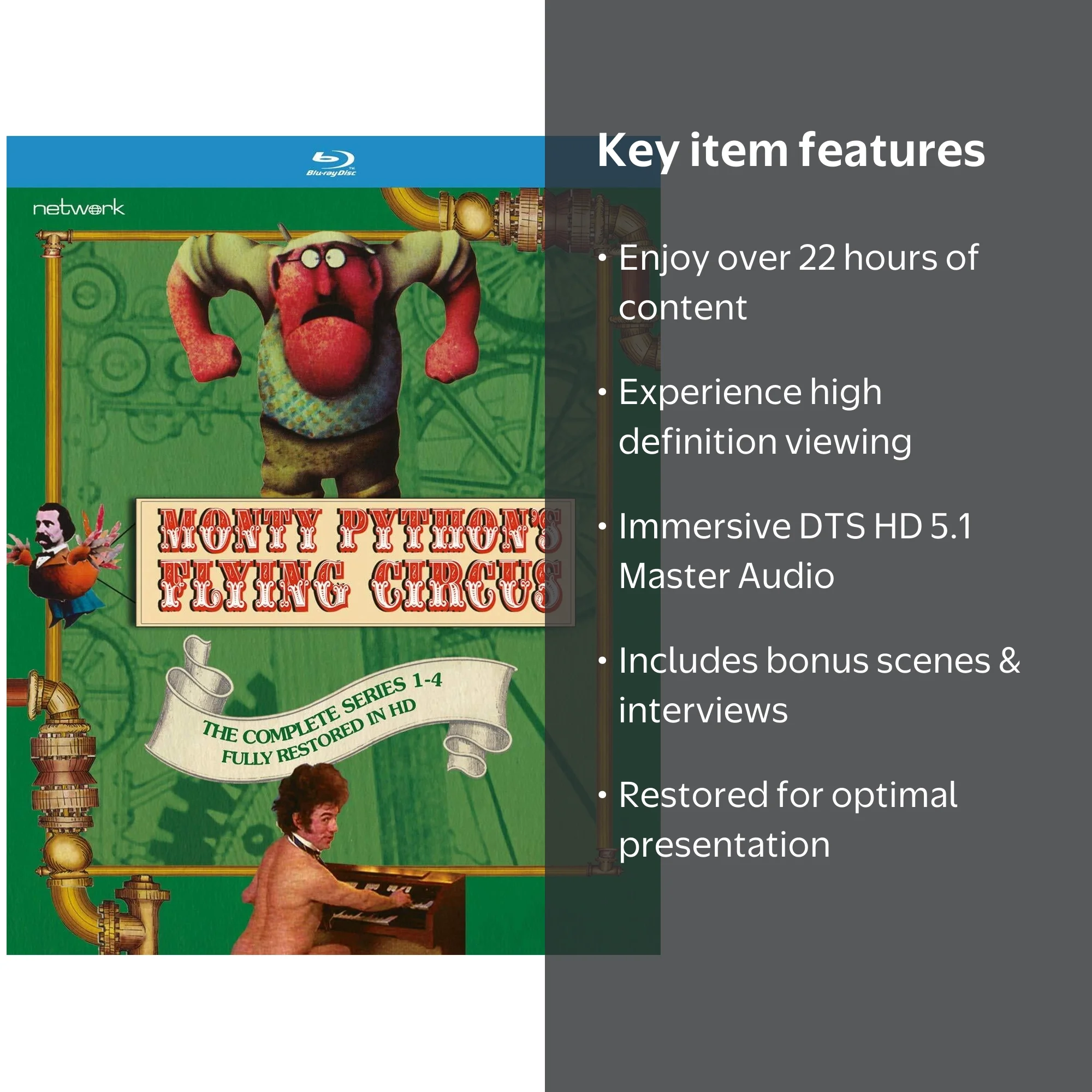 Monty Python's Flying Circus: The Complete Series 1-4 - Walmart.com