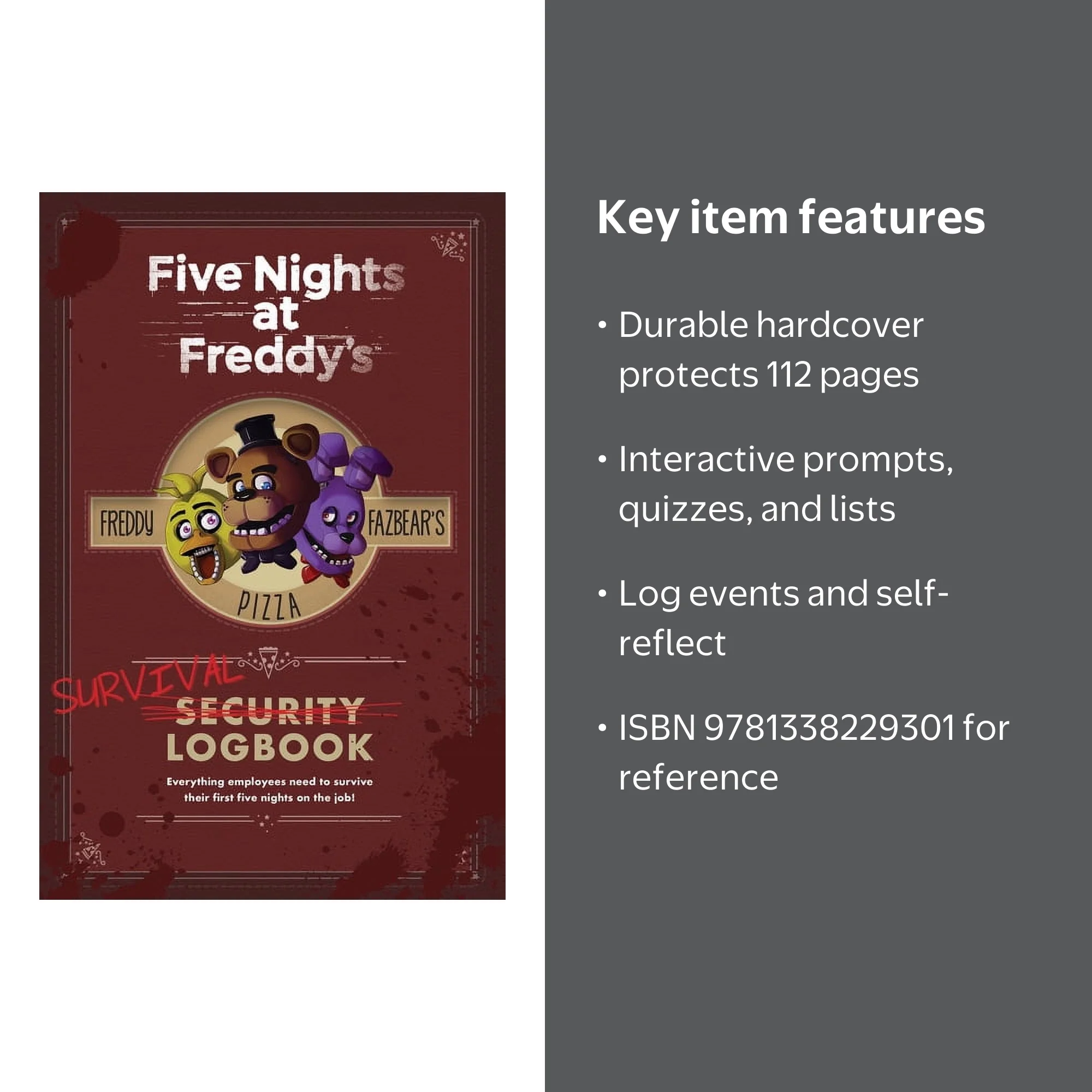 Survival Logbook: An Afk Book (Five Nights at Freddy's) (Hardcover