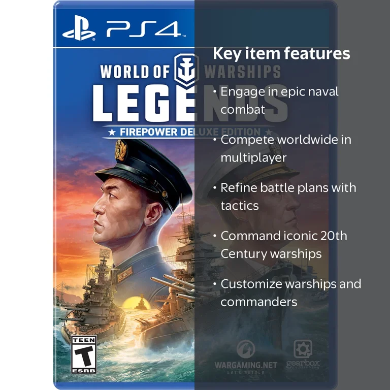 Gearbox's World of Warships Legends, Epic Naval Battle Game for