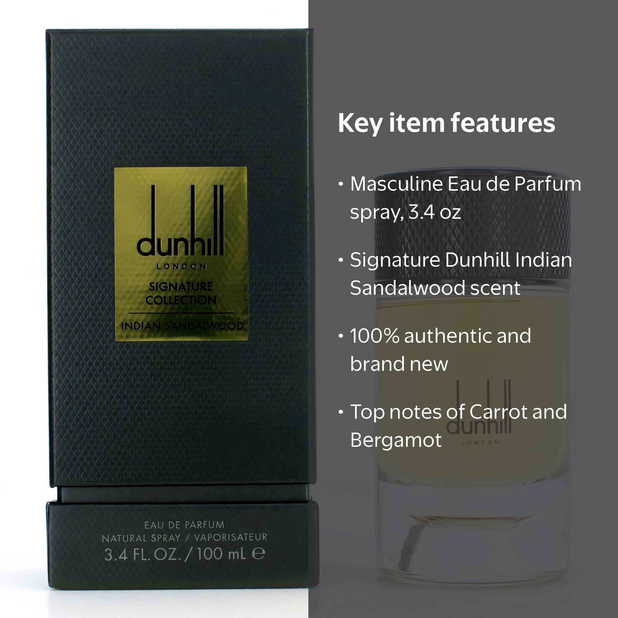 Alfred Dunhill Indian Sandalwood Cologne Eau De Parfum, 3.4 oz EDP
