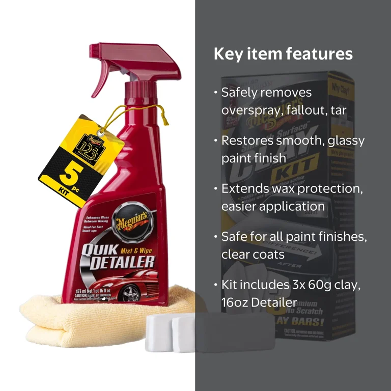 Meguiar's, Surface Clay Kit, G191700, Safe Car Claying - Walmart.com Meguiar's, Surface Clay Kit, G191700, Safe Car Claying - Walmart.com