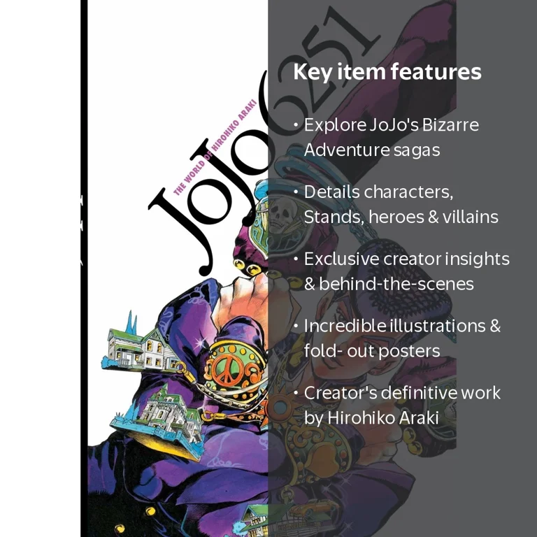 JoJo 6251: The World of Hirohiko Araki (Hardcover) - Walmart.com