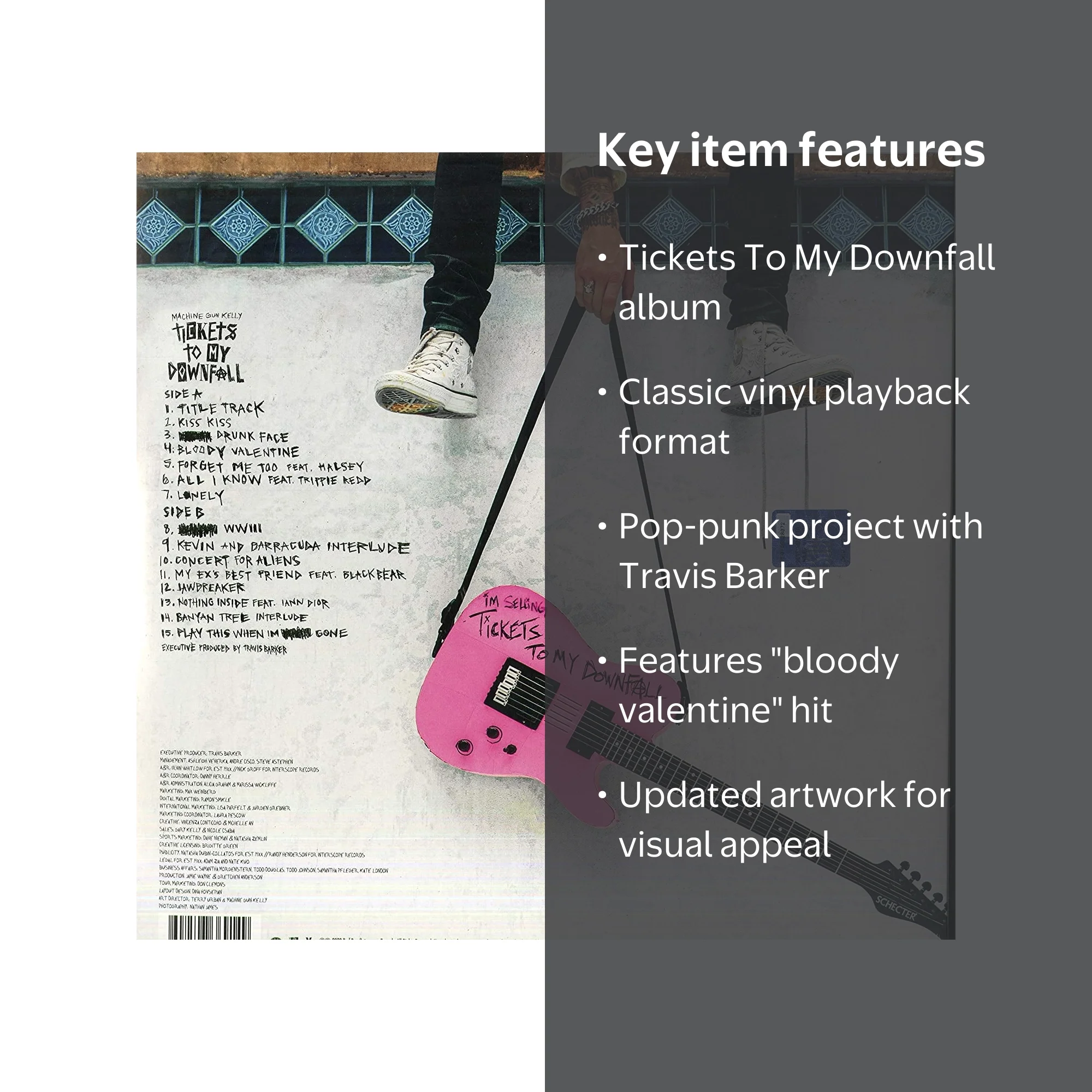 MGK - Tickets To My Downfall - Music & Performance - Vinyl
