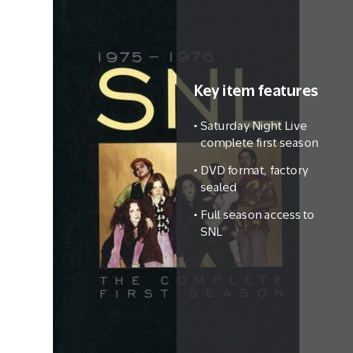 Saturday Night Live: The Complete First Season (DVD) - Walmart.com