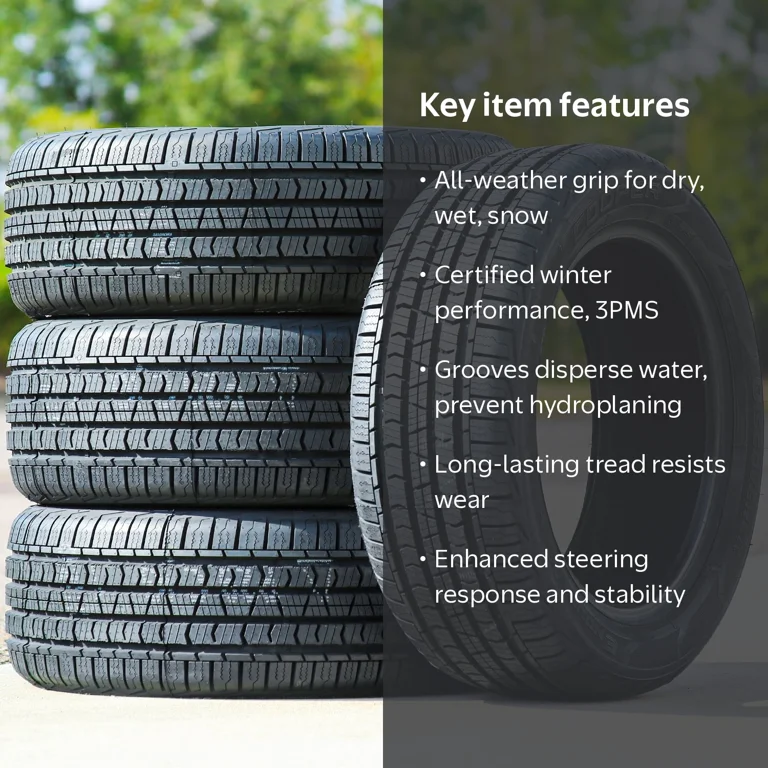 eco forme se20 225/55Ｒ19 Cooper EnduraMax 225/55R19 Tires Set of 4, Fits: 2013-16 Mazda CX