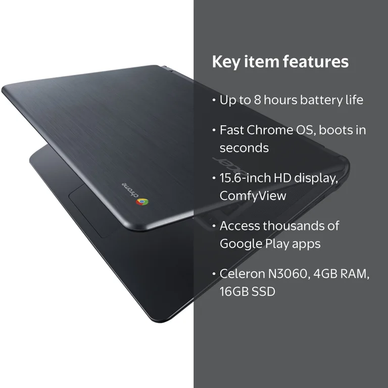 Acer Chromebook 15 Computer, Large 15.6