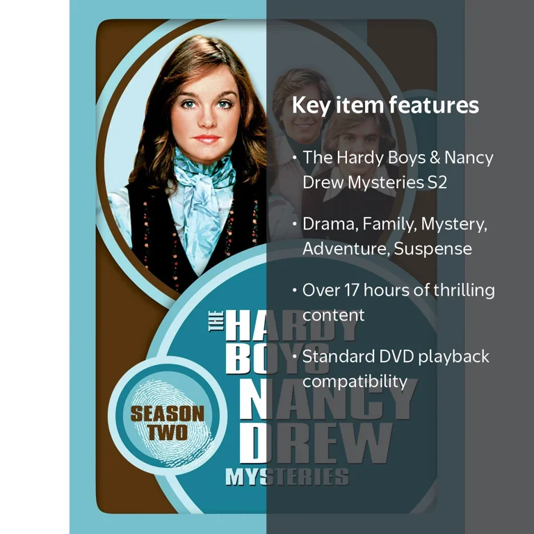 The Hardy Boys Nancy Drew Mysteries: Season 2 DVD, 1065 mins
