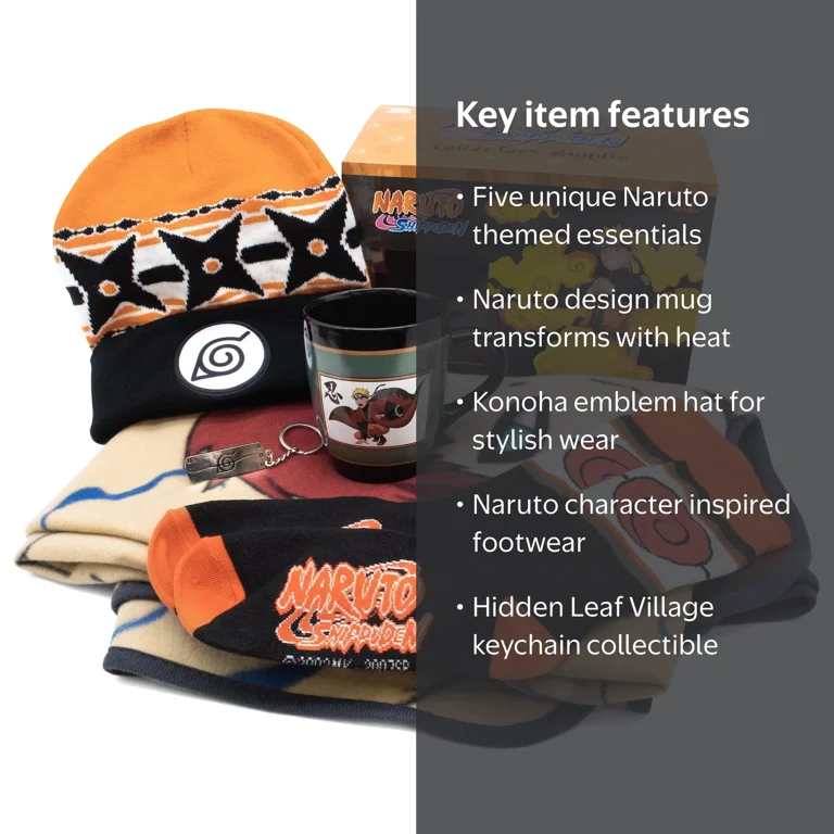 Naruto Collector's Box: Includes Color Changing Mug, Beanie, Crew