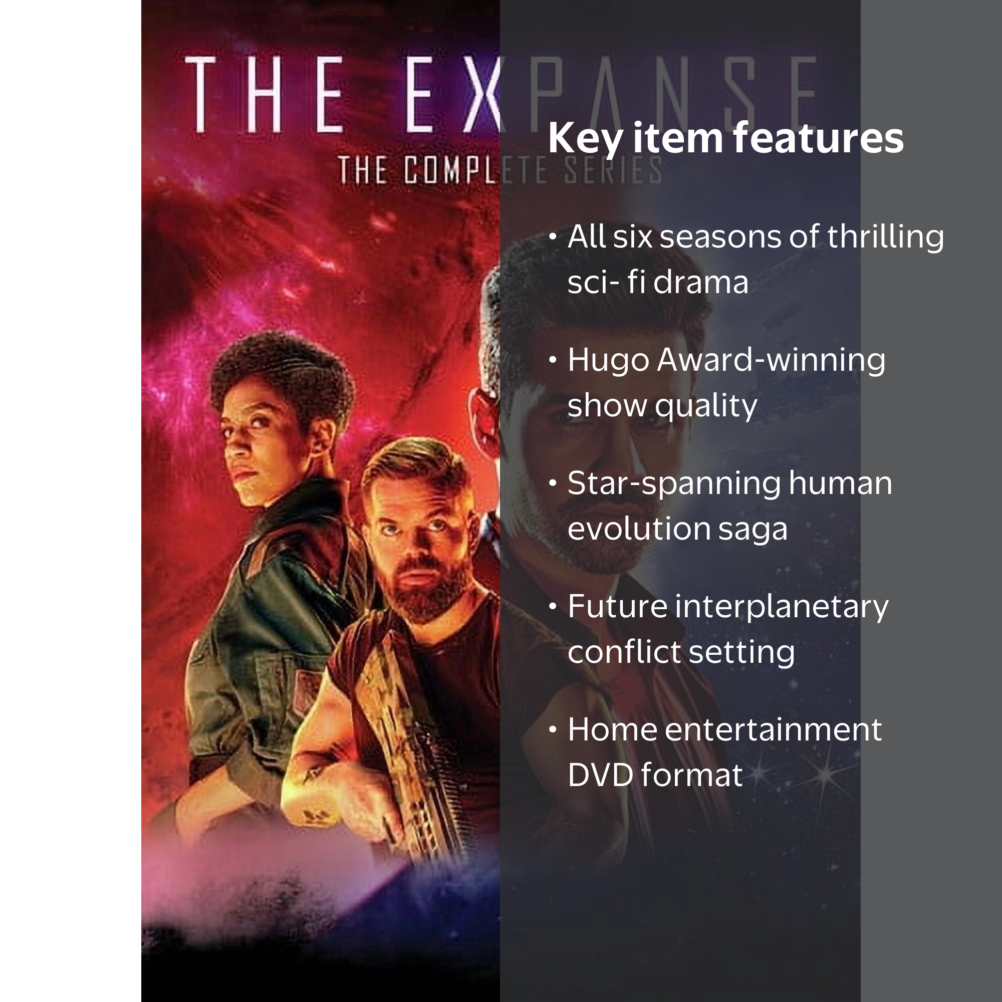 Universal's The Expanse: Complete Sci-Fi TV Series Collection (DVD