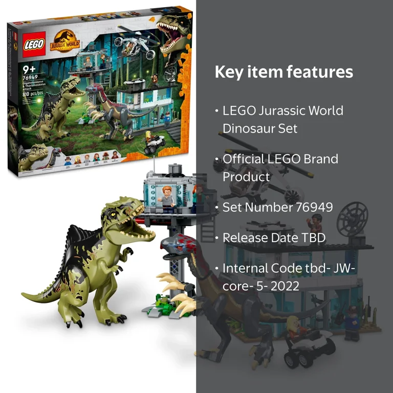 set cromos lego jurassic world amazon
