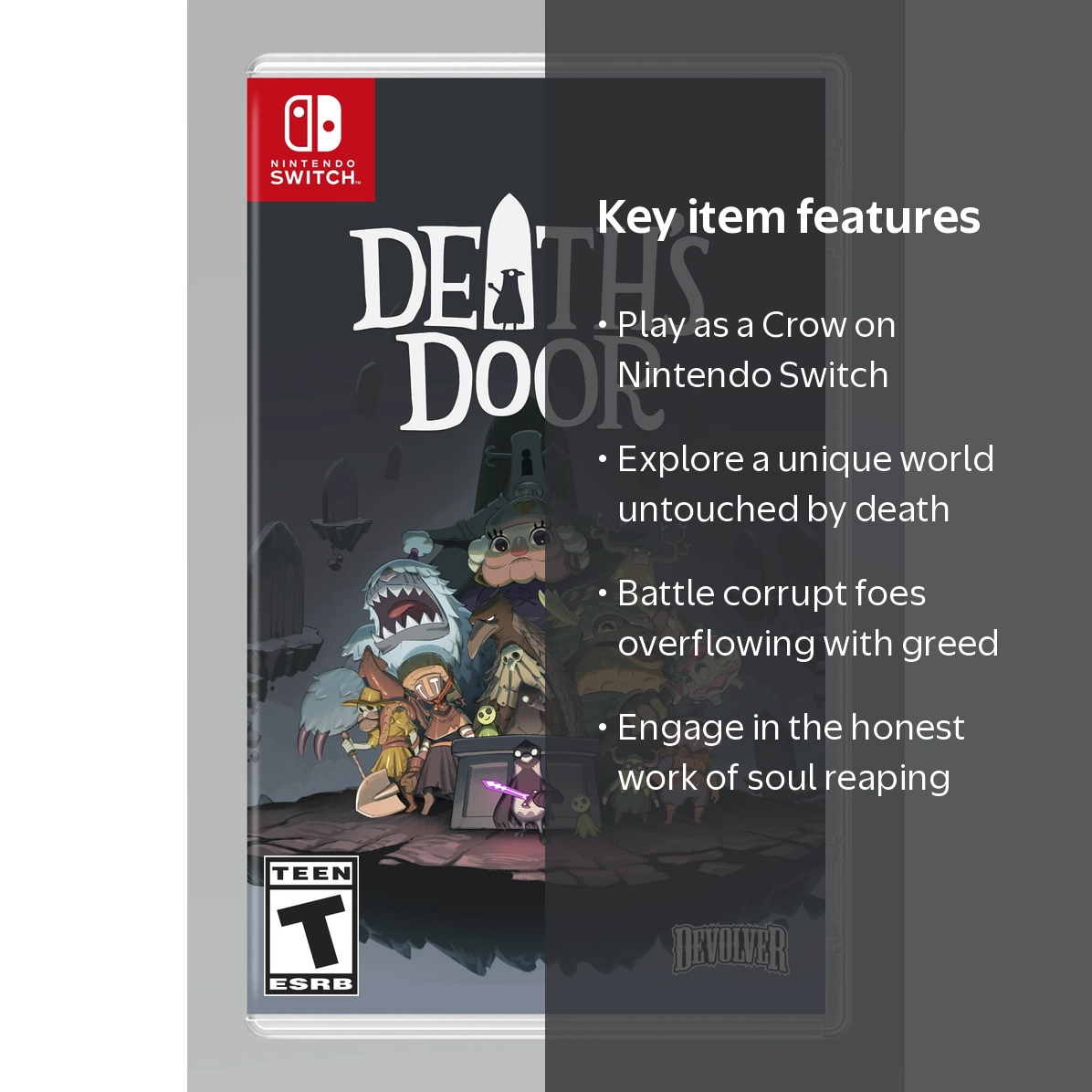 Nintendo Switch Death's Door Switch Devolver Digital Death's Door Nintendo Switch Action Adventure