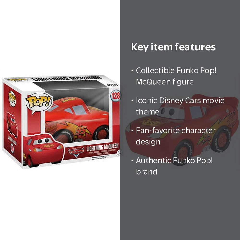 Funko Disney Cars - McQueen, 4 inch collectible figure - Walmart.com