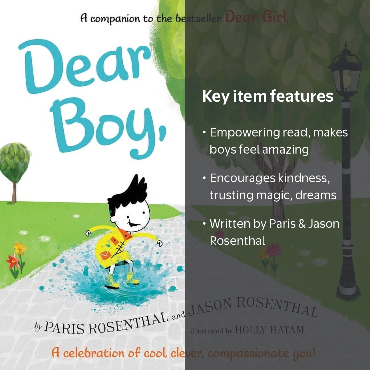 Paris Rosenthal, Children's Book, Dear Boy, Gift for Boys