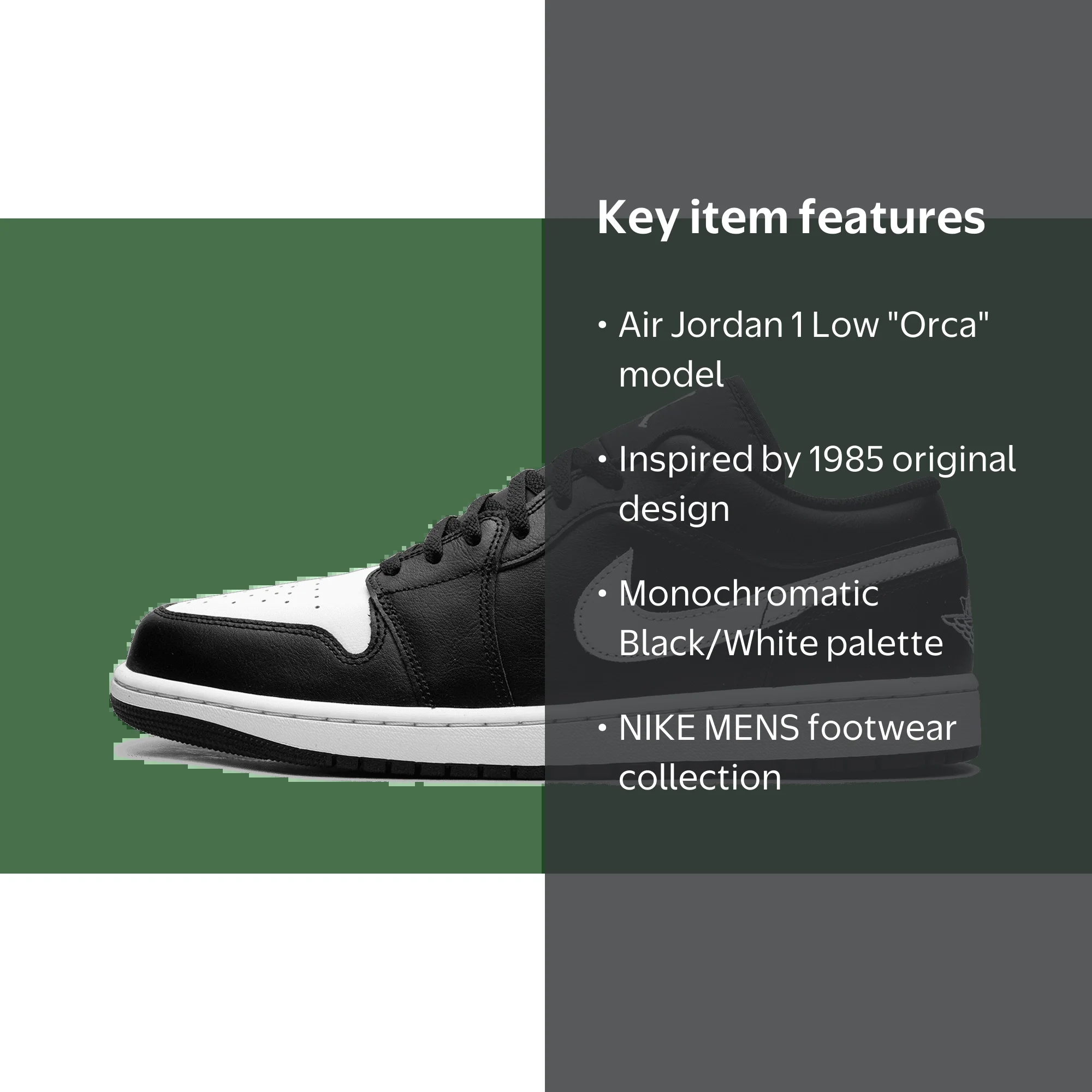 NIKE MENS Air Jordan 1 Low 