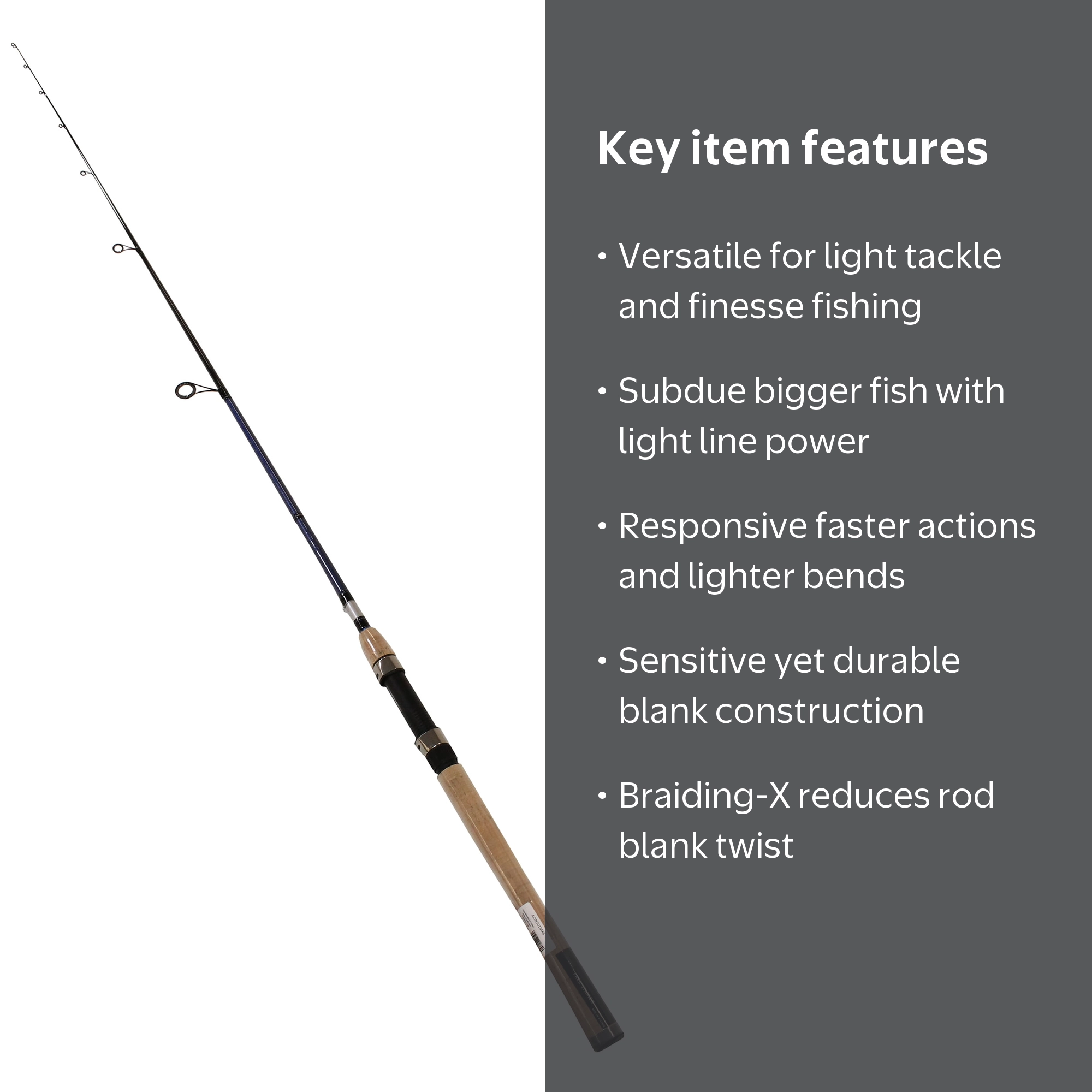 Daiwa Aird Coastal ACIN701MXS Fishing Rod - Walmart.com