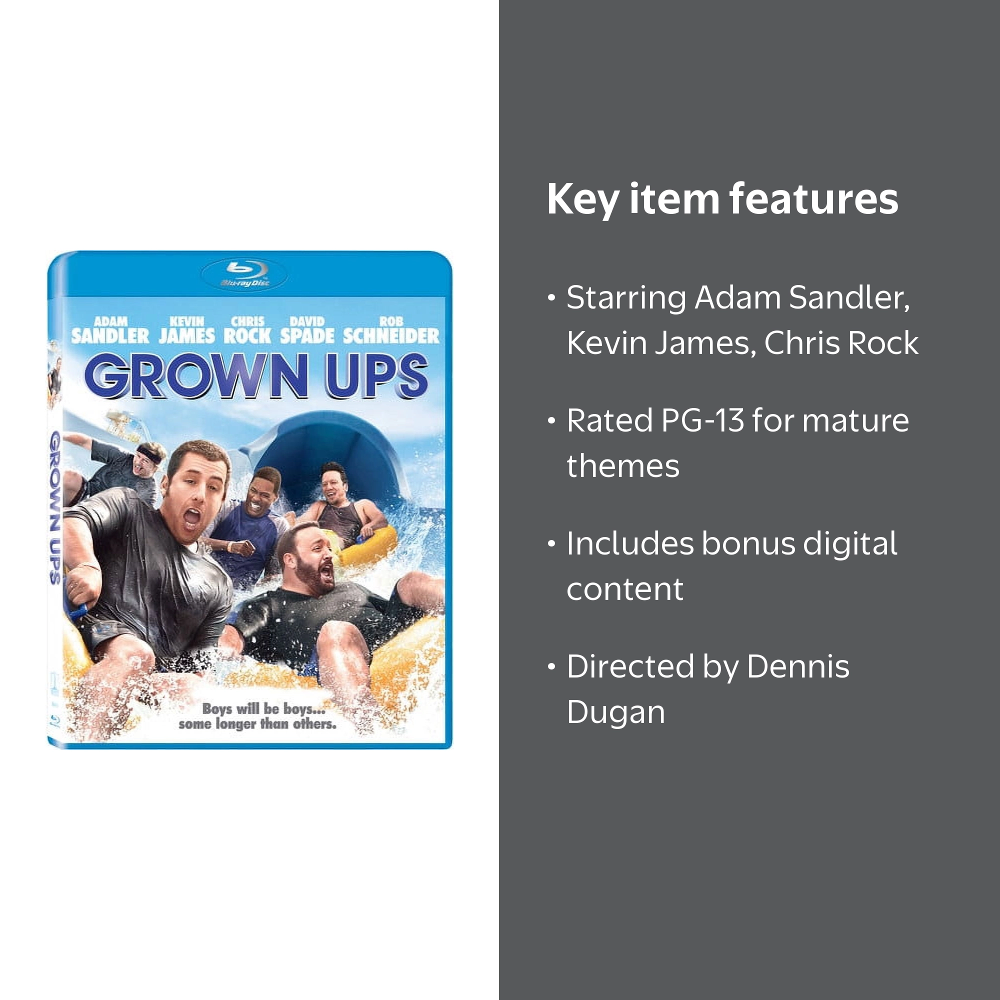 Grown Ups (Blu-ray) - Walmart.com