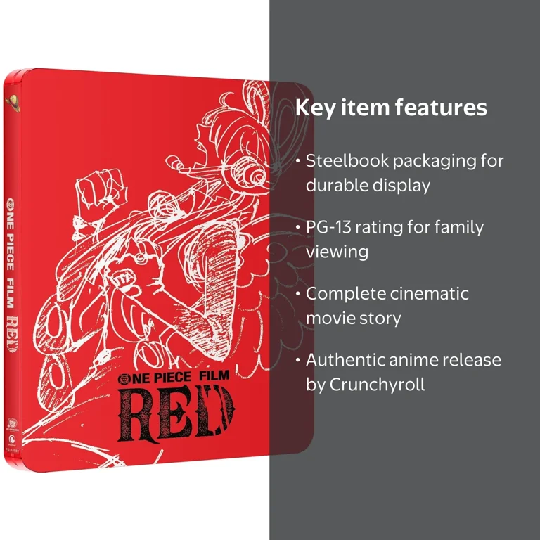 One Piece Film Red (Steelbook) - Walmart.com