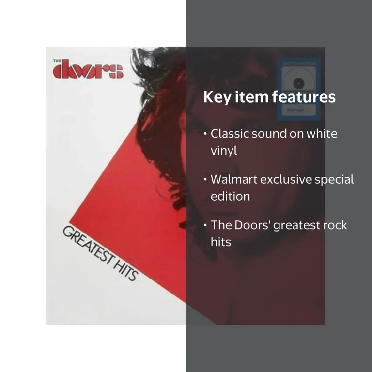 The Doors - Greatest Hits Vinyl Walmart Exclusive Music