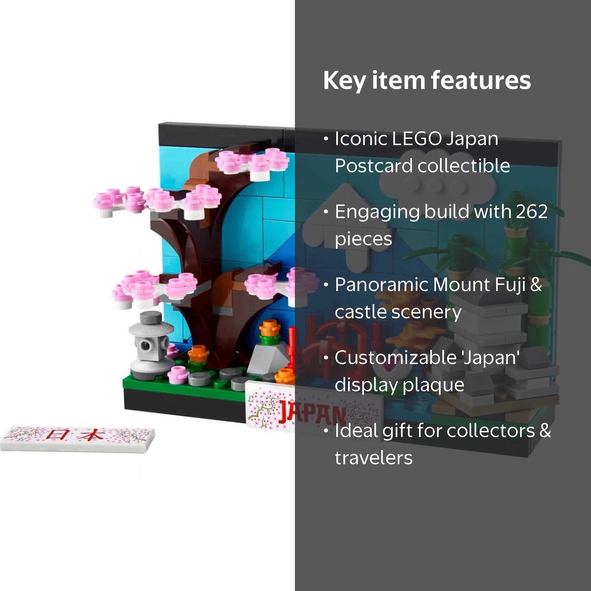 LEGO, Creator Japan Postcard, 262 Pieces, Multicolor - Walmart.com