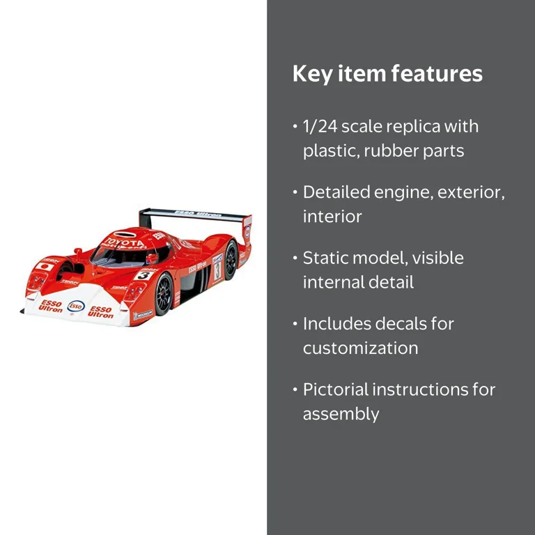 Tamiya 1/24 Toyota GT-One TS020 TAM24222 Plastics Car/Truck 1/24-1