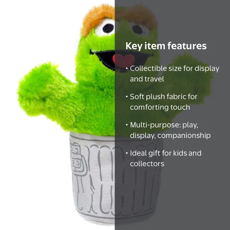 Sesame Street Oscar the Grouch Plush - Walmart.com