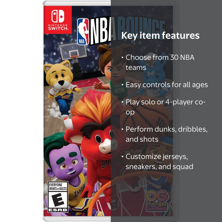 NBA Bounce, Nintendo Switch - Walmart.com
