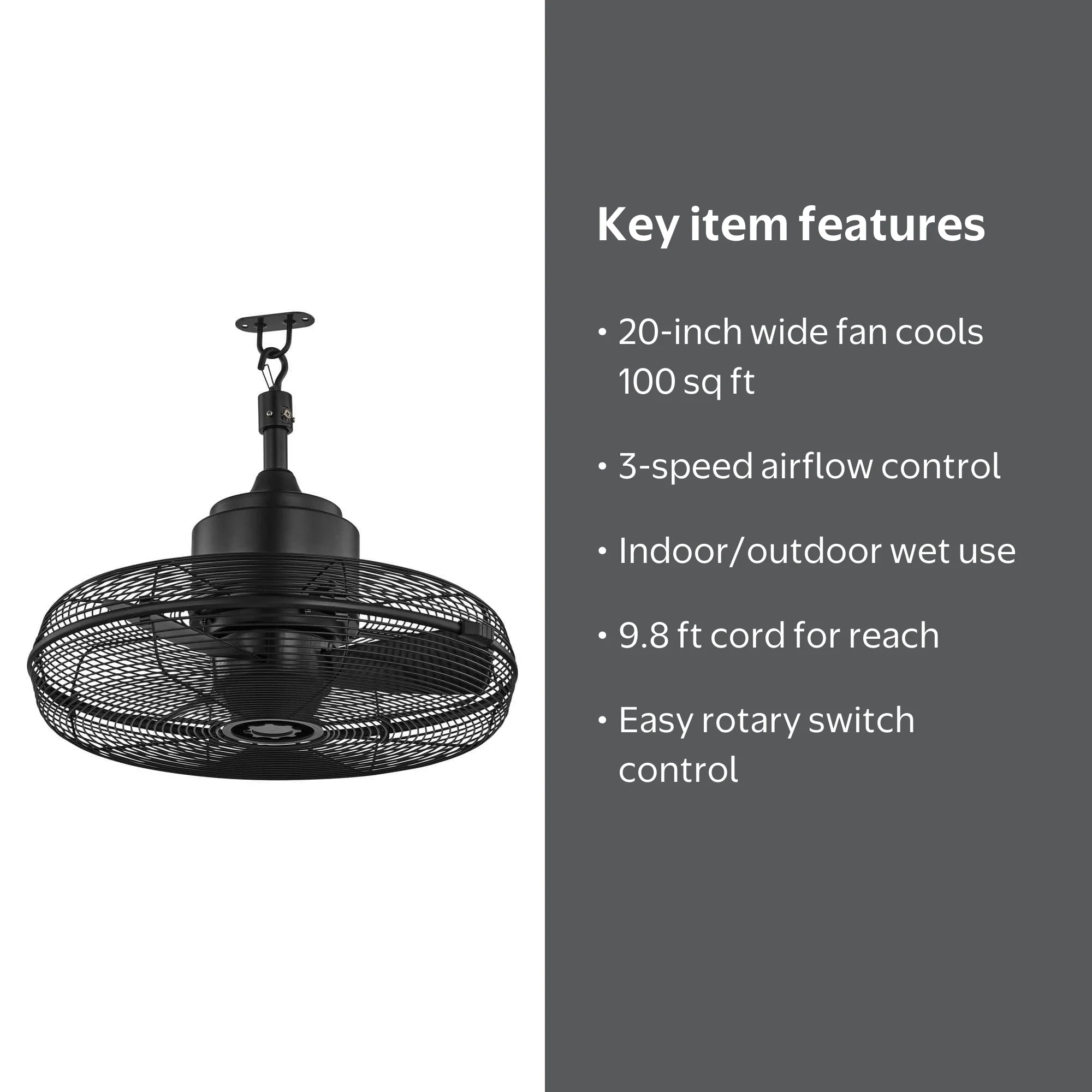ceiling fans with weight bearing hook FUNOMOCYA for Heavy Duty Ceiling Fan Installation Mounting Hook Closed for Secure Hanging of Fixtures and Decorative Items Walls : Home & Kitchen rubbed bronze finish ceiling fan from the Echo Lake collection is wet rated and features 5 non Weatherproof Plug in Hook Mount