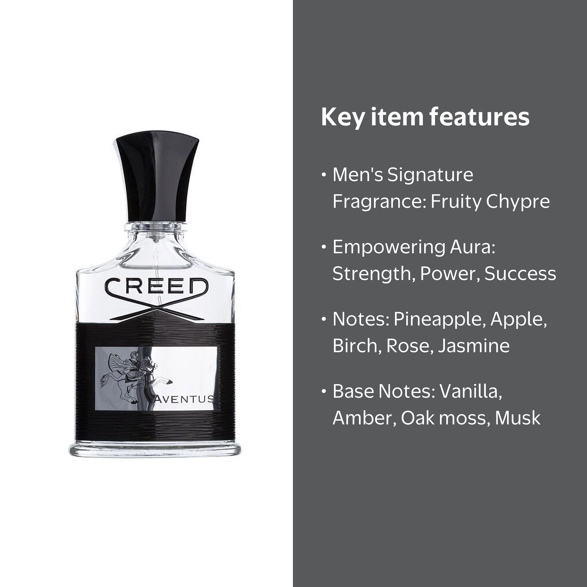 335 Value) Creed Aventus Eau de Parfum, Cologne for Men, 1.7 Oz