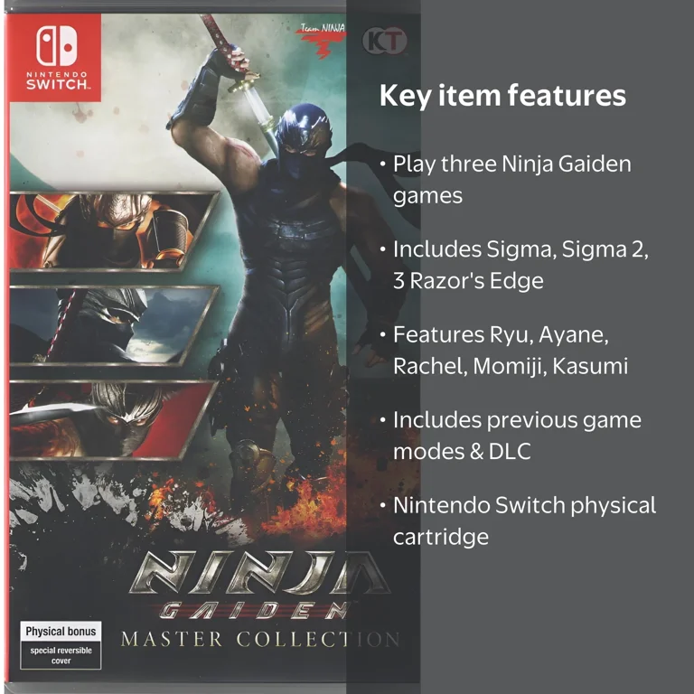 Ninja Gaiden, Master Collection, Nintendo Switch, Physical