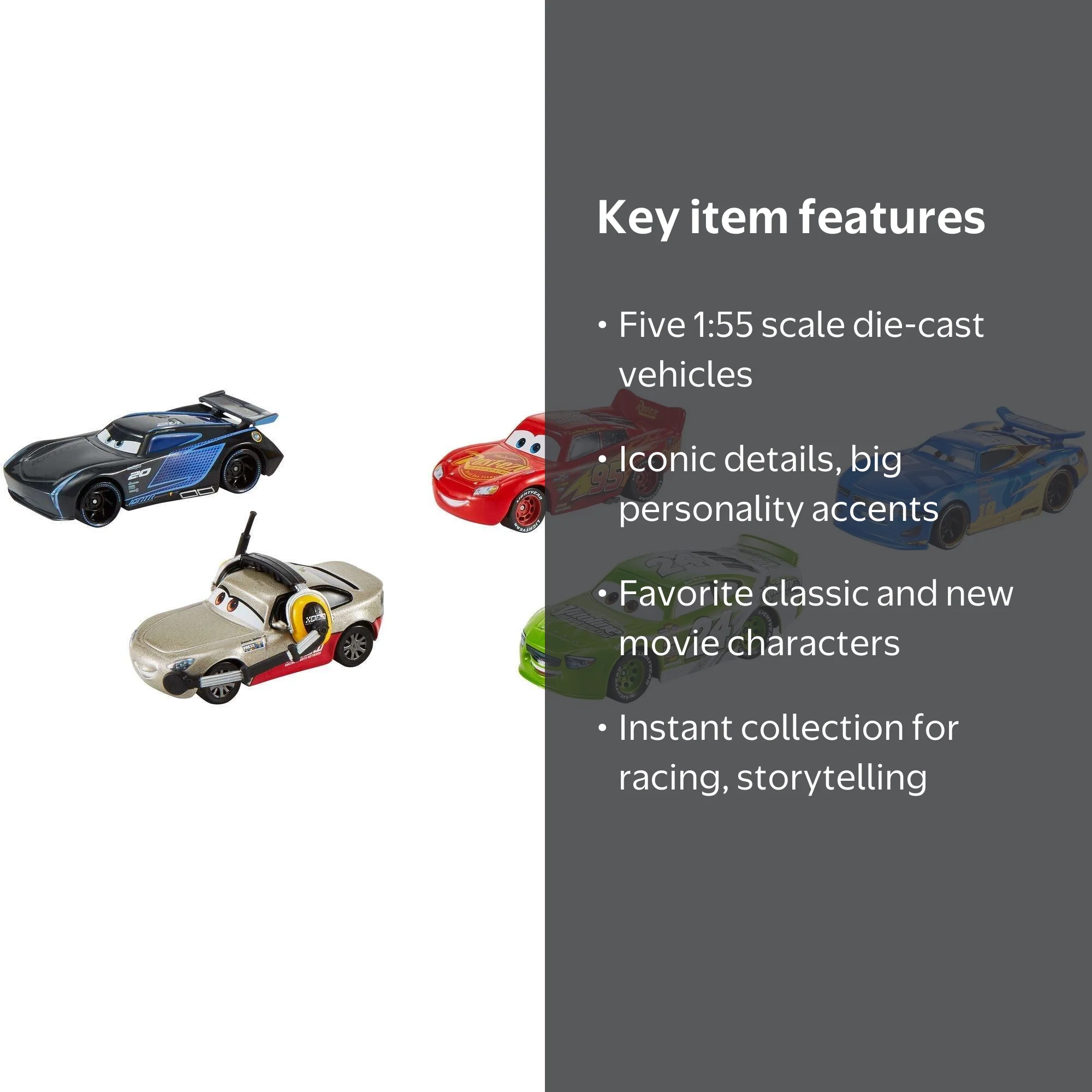 Disney Pixar Cars 3 Piston Cup Race 5-Pack Die-Cast Vehicles