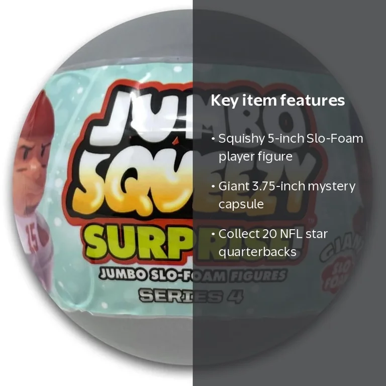 NFL JUMBO Squeezy Surprise! Series 4 Football Mystery Pack (1