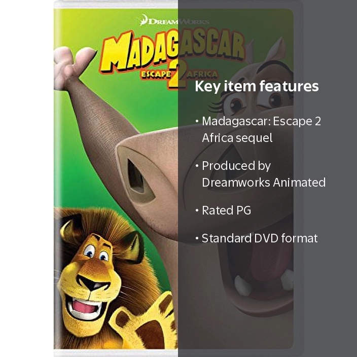 Madagascar: Escape 2 Africa (DVD New Box Art) [DVD] - Walmart.com