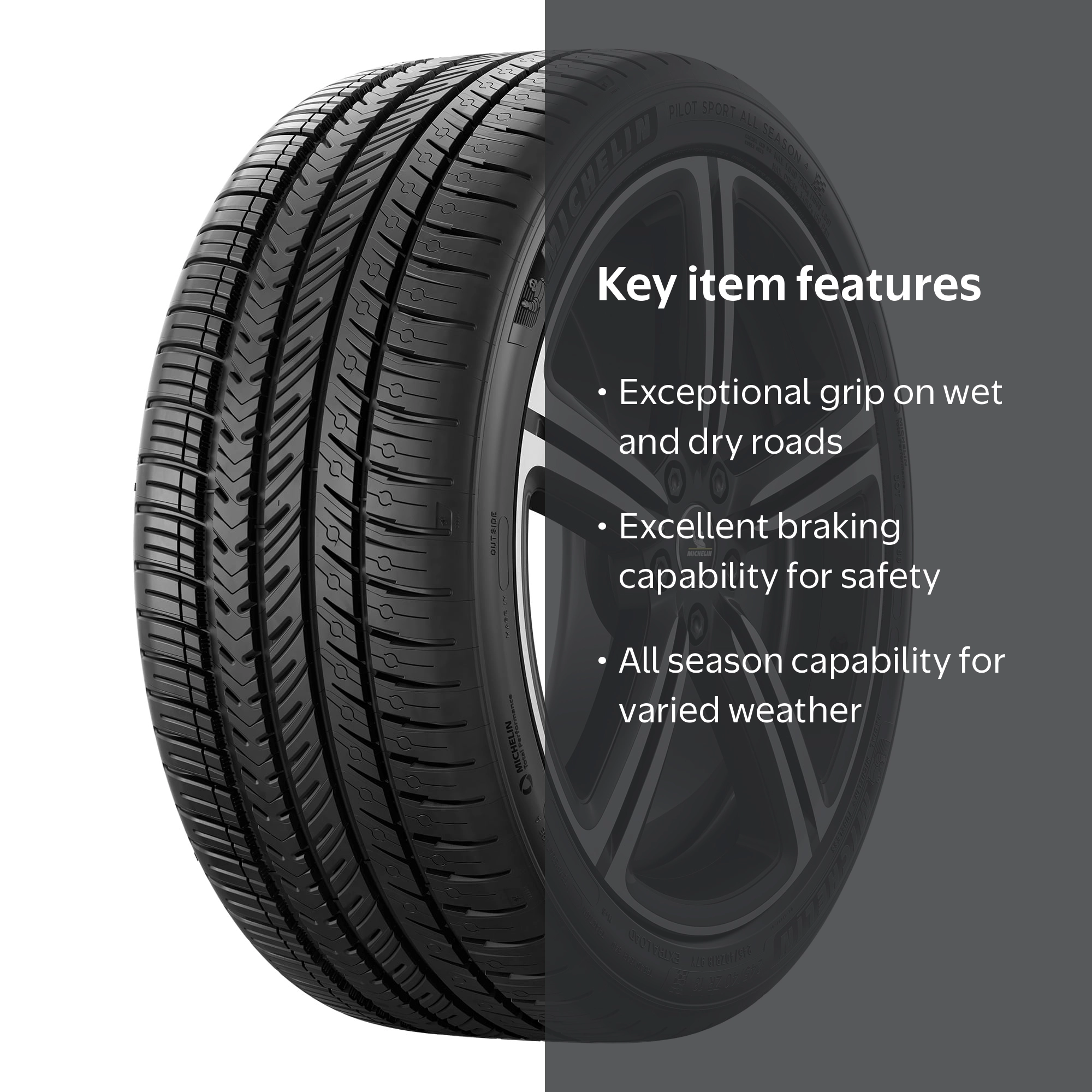 Michelin Pilot Sport All Season 4 All Season 255/35ZR21 98W XL
