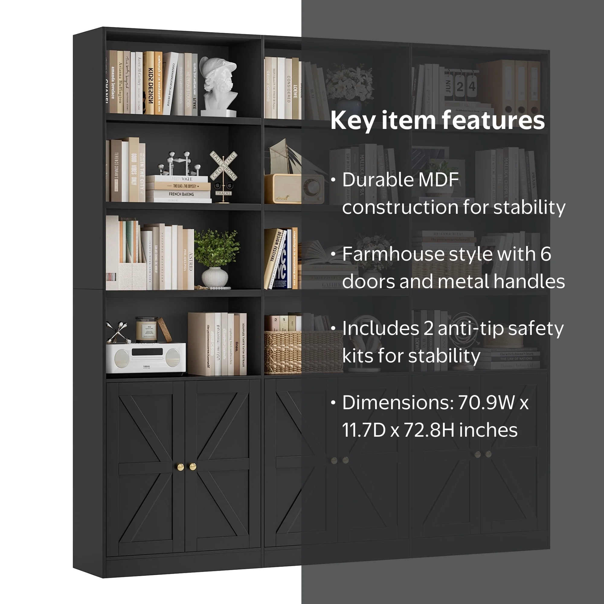 Homfa, Bookcase, 70