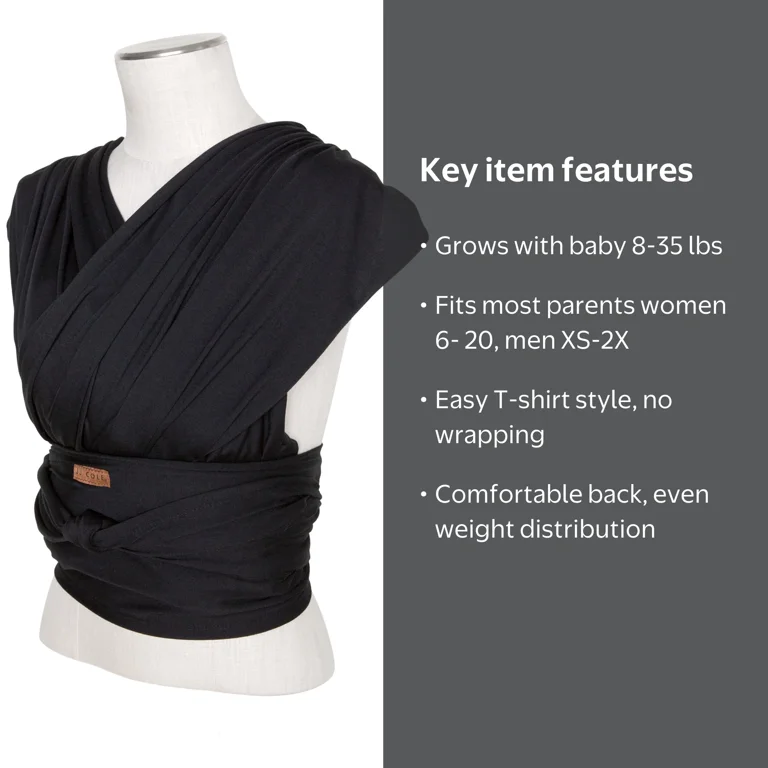JJ Cole Agility Flex Stretch Baby Carrier – Infant Carrier to