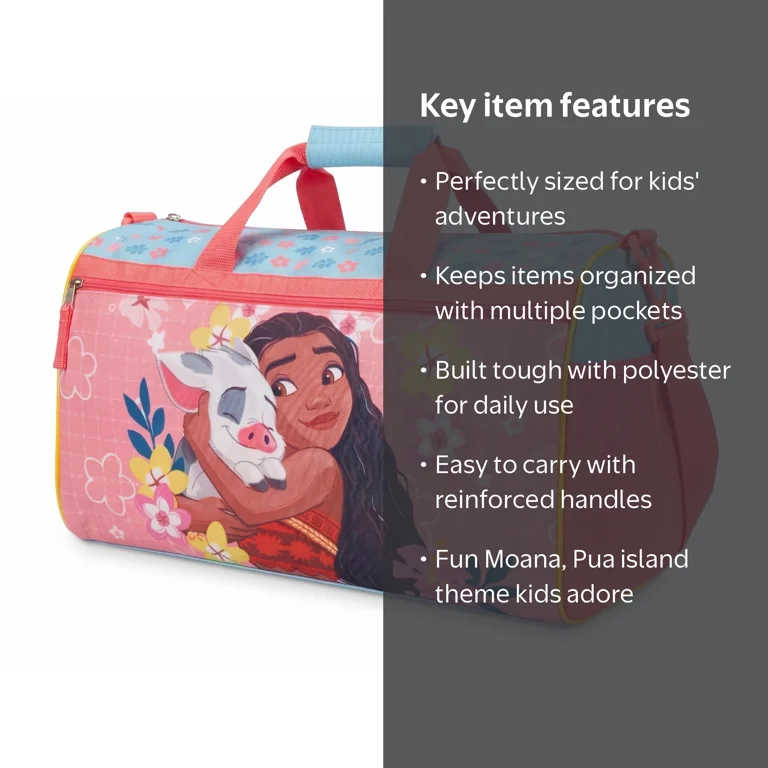 Disney Moana Kids Duffle Bag 16.5