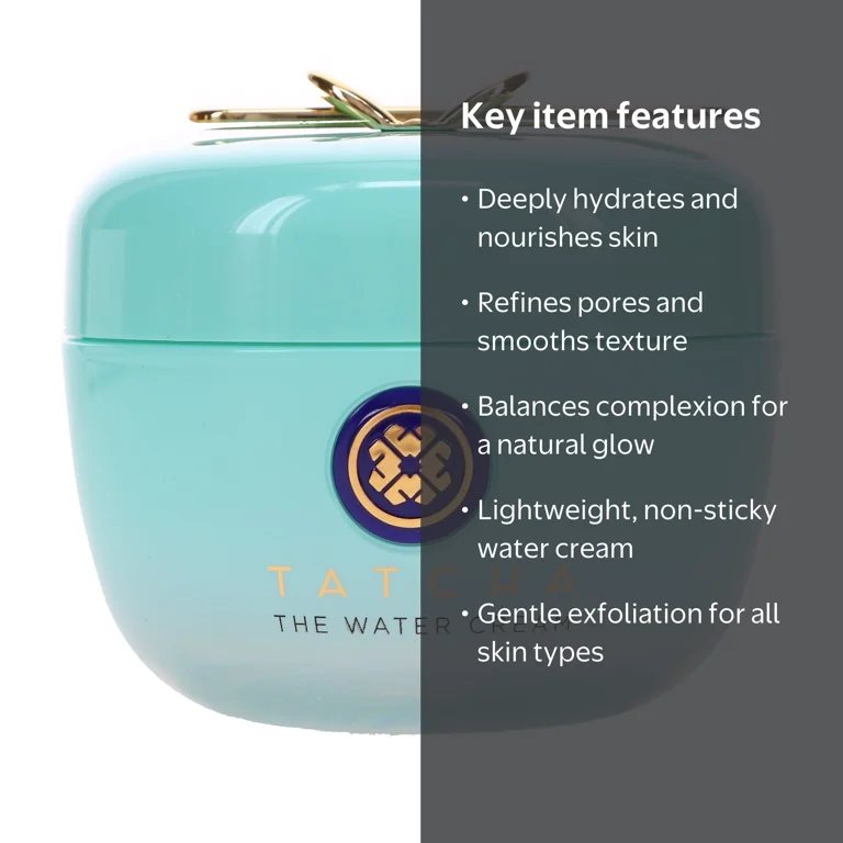 Tatcha The Water Cream, 1.7 oz, Pore Minimizing Moisturizer