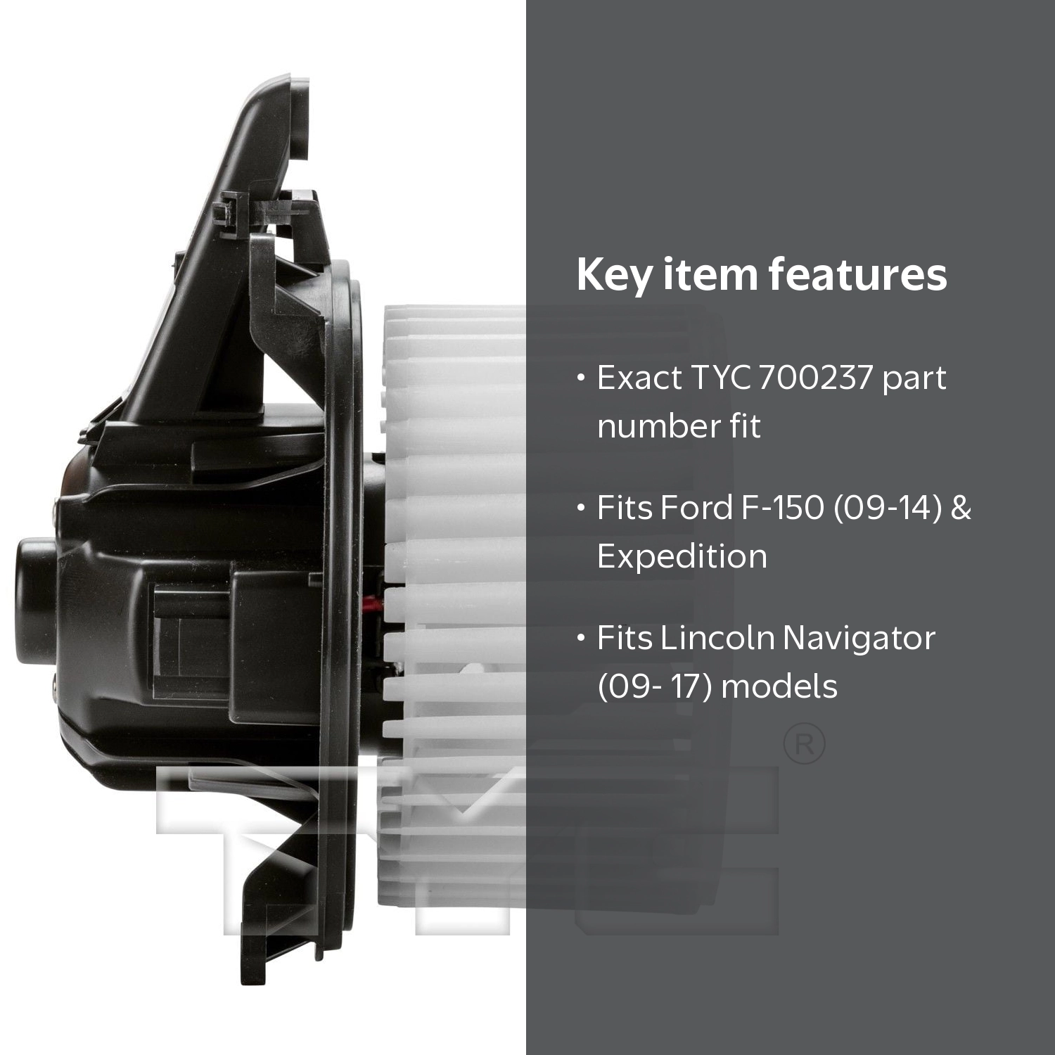 TYC 700237 Blower Assembly for FORD EXPEDITION FORD F-150 LINCOLN