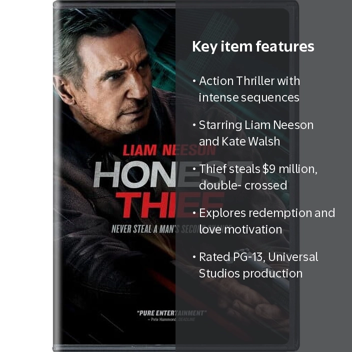 Honest Thief (DVD), Universal Studios, Action & Adventure