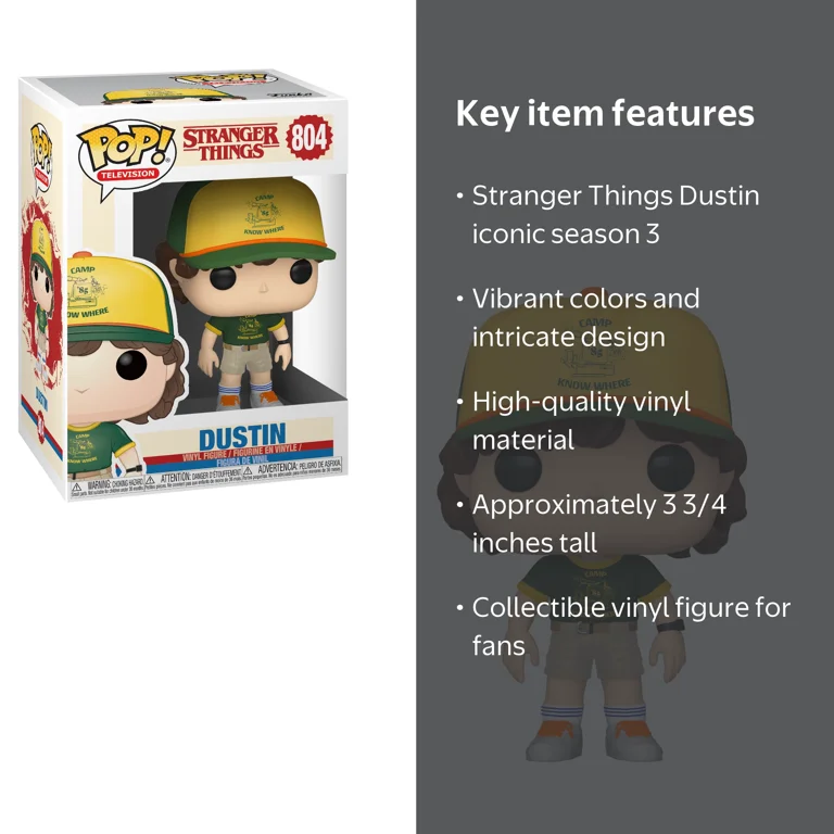 Funko POP! Stranger Things Television Series - Dustin at Camp