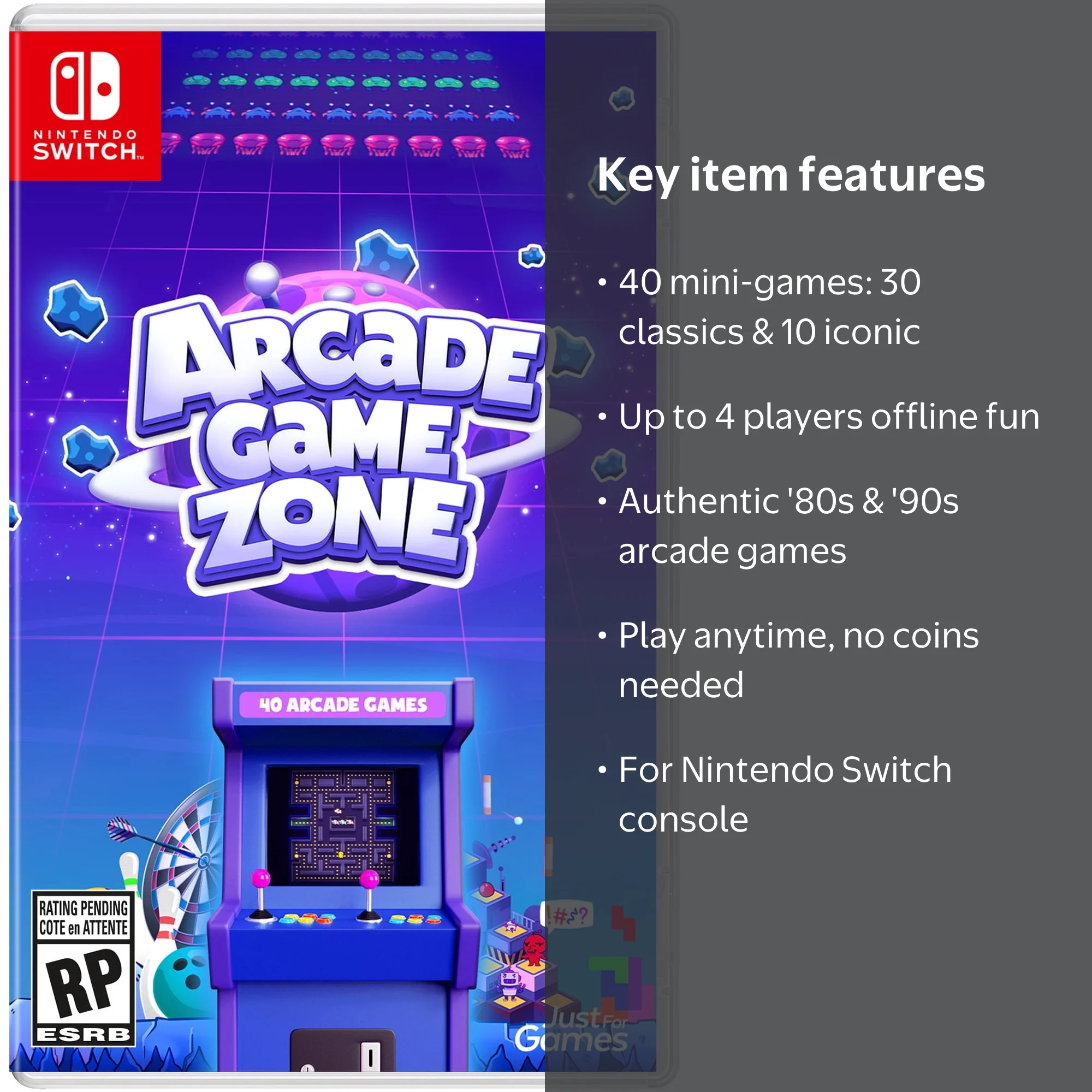Arcade Game Zone for Nintendo Switch - Walmart.com